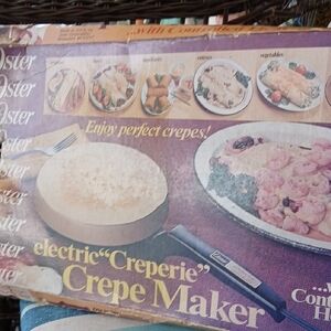 Oster Black Cookware Crepe Maker